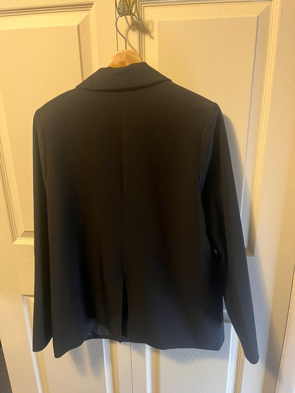 Old Navy Black Women's Single-Button Blazer - Picture 4 of 4